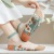 Summer Japanese Retro Khaki Women's Socks Pink Three-Dimensional Transparent Flower Glass Silk Socks Ultra-Thin Breathable Socks Children