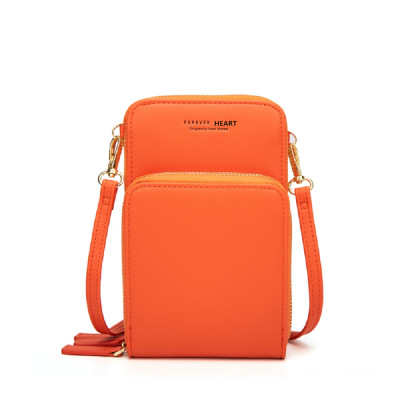 Guangzhou Bag Korean Fashion Large Capacity Crossbody Bag Solid Color Multifunctional Mobile Phone Bag Female Crossbody Wallet 2020