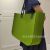 New Felt Shopping Bag Handbag Simple and Elegant Letter Tote Outing Fashion Brand Ins Tote Shoulder Bag