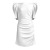 2022 Summer New Women's Clothing Palace Style Puff Sleeve off-Neck Sheath Dress Western Style A- line Skirt 5144