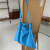 Bag Women's Bag New Korean Style Single Shoulder Canvas Women's Bag Large Capacity Magnetic Snap Square Crossbody Commute Minimalist Tote Bag