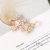 Rhinestone Flower High-Grade Niche Brooch Boutonniere Wholesale Women's Coat Accessories Classic Style Evening Party Matching