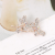 Best Seller in Europe and America Exquisite Diamond Dragonfly Flower Brooch Korean Style High-End Corsage AliExpress Wish Clothing Accessories Pin