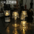 Atmosphere Crystal Table Lamp LED Electronic Candle Light Birthday Arrangement Desktop Decoration Ins Atmosphere Decoration Small Night Lamp