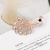 Electroplated Alloy Rhinestone-Encrusted Bow Tie Brooch Neckline Anti-Exposure Decorative Pin Bow Clothing Decorative Accessories