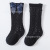 INS Girl Spanish Western Style Moving Ring Middle-Long Stockings Medium and Small Children Hollow Bow Baby Mesh Socks