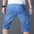 Denim Shorts Men's Summer Thin Elastic Straight Loose Casual Men's Five-Point Pants Cropped Xintang in Stock Wholesale
