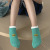 Children's Socks Spring/Summer Thin Low Cut Socks New Korean Style Ins Smiley Face Mesh Socks Breathable Cotton Socks for Boys and Girls