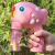 Tiktok Cartoon Dolphin Bubble Gun Children's Manual Pressing Inertia Bubble Machine Parent-Child Outdoor Stall Toy