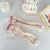 Japanese Sweet Bear Socks for Women Ins Style Summer Thin Campus Cartoon Mesh Lace Lolita Tube Socks
