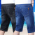 Denim Shorts Men's Summer Thin Elastic Straight Loose Casual Men's Five-Point Pants Cropped Xintang in Stock Wholesale