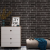 Wallpaper Self-Adhesive Brick Pattern Thickened Waterproof Hotel Coffee Shop Tooling Retro Style Wall Sticker Factory