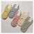 Summer New Women's Invisible Socks Cotton Double Needle Fragrant Non-Slip Sole Invisible Boat Socks Heel Large Silicone Tight