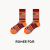 Lumi French Oil Painting Socks Women's Mid Tube Stockings Men's Trendy European and American Street Creativity Abstract Retro Style Couple Stockings