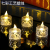 Atmosphere LED Electronic Candle Light Crystal Small Night Lamp Mini Tealight Birthday Proposal Ins Desktop Decoration