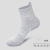 Socks Men's Sports Stockings Spring and Summer Middle Tube Pure Cotton Thin 100% Cotton Thread Sweat Absorbing and Deodorant Breathable Towel Bottom