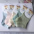 Liuzhishu 3-15 Years Old Children Spring and Summer Thin Breathable Mesh Boat Socks Hollow Cool Cotton Socks Short Socks Thin Solid Color