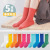 Spring and Summer New Girls' Socks Trendy Ins Korean Mesh Breathable Children's Tube Socks Candy Color Children Bunching Socks