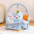 Baby Dining Table Chair Dining Chair with Plate Infant Dining Chair Children's Backrest Chair Home Multi-Function Chair