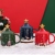 Christmas Single Cup Ceramic Cup Water Cup Single Cup Milk Cup Cartoon Cup Christmas Single Cup Coffee Cup Internet Celebrity Single Cup