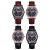 New Foreign Trade Men 'S Watch Gift Belt Watch Wholesale Business Cheap Three-Eye Digital Men 'S Watch Stall Watch reloj