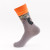 Cross-Border Trend Men's Mid-Calf Length Sock Crazy Oil Painting Series Men's Socks Men's Cotton Socks Long Socks Wholesale
