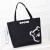 New Canvas Bag Women's Bag Simple Portable Shoulder Bag Fresh Artistic Crossbody Bag Men's and Women's Handbags Free Design Logo