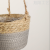 Nordic Style Straw Baskets Flower Basket Wall Hangings Hang Rope Hanging Basket Hotel Decoration Gardening Plant Flower Pot Net Pocket