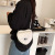 Stylish Good Texture Trendy 2022 Spring New Trendy Patent Leather Personality Heart-Shaped Rhombus One Shoulder Crossbody Bag Ladies Bag