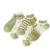 Shallow Mouth Socks Women's Spring and Summer New Green Boat Socks Japanese Style Ruffles Short Socks Student Women's Socks Zhuji Socks Wholesale