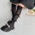 Hotmoon Korean New over-the-Knee Children's Bow Lace Bunching Socks Sweet Princess Socks Mid-Calf Calf Socks