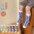 Children Children's Socks Spring Autumn and Winter Ins Geometric Trend Contrast Color Baby Tube Socks Boys and Girls Socks Children's Socks Student Cotton Socks Wholesale