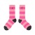 Fashion Brand Carrots Double Needle Diced Radish Color Block Embroidery Slim Elegant Men and Women Street Pure Cotton Trendy Mid-Calf Socks