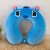 U-Shaped Pillow Slow Rebound Memory Foam Space Pillow Afternoon Nap Pillow Pillow Car Cartoon Plant Student Pillow 