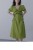 Summer 2022 French Style Gentle Loose plus Size Women's Clothing Elegant Advanced Small Size Dress Green Skirt