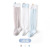 Summer Ultra-Thin Breathable Baby's Socks Long Anti-Mosquito Socks Mesh Solid Color Baby Socks Spot Pure Cotton Kid's Socks