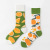 Aichuan New Trendy Socks Spring/Summer AB Socks Contrast Color Two Sides Socks Cute Japanese Style Tube Socks Cartoon Unique Women's Socks Wholesale