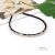 New Fashion Simple Ins Korean Style Fine Particles Rhinestone Headband Women's Street Shooting Travel Commemorative Hair Accessories Headdress