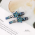 Hair Clip Headdress Clip Korean Back Spoon Simple Style Temperament and Fully-Jewelled Ins Ladies Hairpin a Pair of Hairclips Wholesale