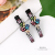 Korean New Personalized Barrettes Full Diamond Fashion Shining Mori Style Duckbill Clip Colored All-Matching High Texture