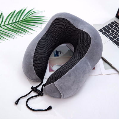 Hump U-Shape Pillow Embroidery Support Cervical Pillow Home Office TravelNap Pillow Pp Cotton Printed Logo Customization