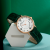 Foreign Trade Fashion Women's All-Match Leather Watch Student Casual Digital Bracelet Watch Quartz Watch Spot Wholesale