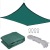 Outdoor Sunshade Canvas Four-Corner Sail Triangle Sail Camping Balcony Water-Repellent Cloth Shade Cloth HDPE Sunscreen Shed Sun Shade