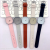 Cross-Border Fashion Minority Design Simple Graceful Watch Women's Japanese and Korean Minimalist Matte Case 