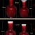 Lang Red Vase Craft Decorative Flower Vase Decoration Ceramic Crafts Vase Jingdezhen Floor Large Vase Decoration Bottle