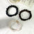 Korean Fresh Cloth Small Intestine Ring Hair Band Female Student All-Matching Hair Rubber Band Tie-up Hair Hair Accessories Leather Case Head Rope
