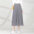 Tianhao Clothing Mesh Skirt for Women Summer 2022 New Spring  High Waist Pleated Skirt Mid-Length Draping Large Swing