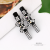 High-End Graceful Bow Rhinestone Barrettes Retro Color Side Bang Clip Korean Style Graceful Online Influencer Hair Accessories
