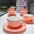 Colored Glaze Coffee Set Set Coffee Cup Juice Cup Couple's Cups Ceramic Cup Scented Tea Cup European Coffee Cup Mug