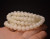 Round Beads 6/7/8/10/12/15/16mm108 Pieces White Corypha Umbraculifea